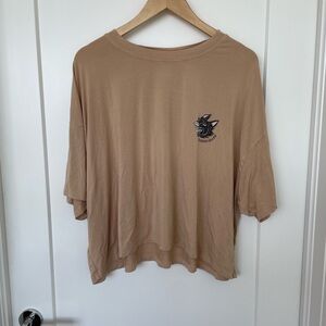Tan Short Sleeve Tee